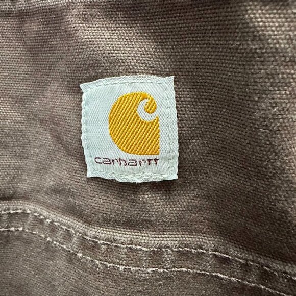 Carhartt Women’s Loose Fit Work Pants – Size 10 Regular – Brown - Picture 6 of 7
